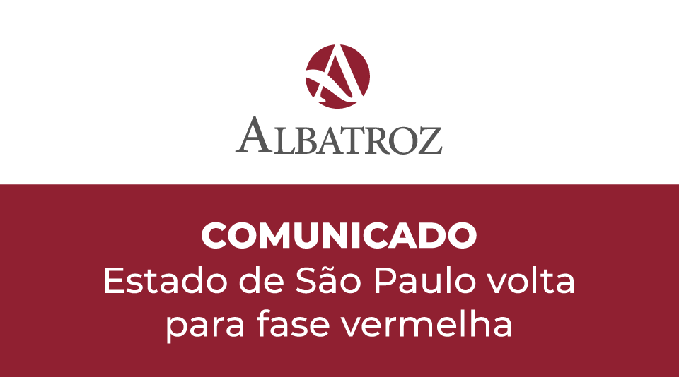 Estado de São Paulo volta para a fase vermelha